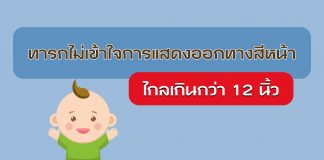 ทารกมองได้ชัดไม่เกินระยะ 12 นิ้ว