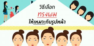 วิธีเลือกทรงผมให้เหมาะกับรูปหน้า
