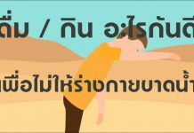 ควรกิน/ดื่มอะไรไม่ให้ร่างกายขาดน้ำ (ที่ไม่ใช่ดื่มน้ำ)