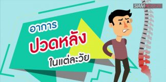 ปวดหลัง ตอนที่ 2: อาการปวดหลังในแต่ละวัย ปวดหลัง ตอนที่ 2: อาการปวดหลังในแต่ละวัย