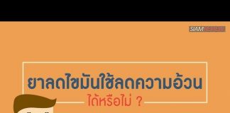 ยาลดไขมันคืออะไร ใช้ลดความอ้วนได้หรือไม่